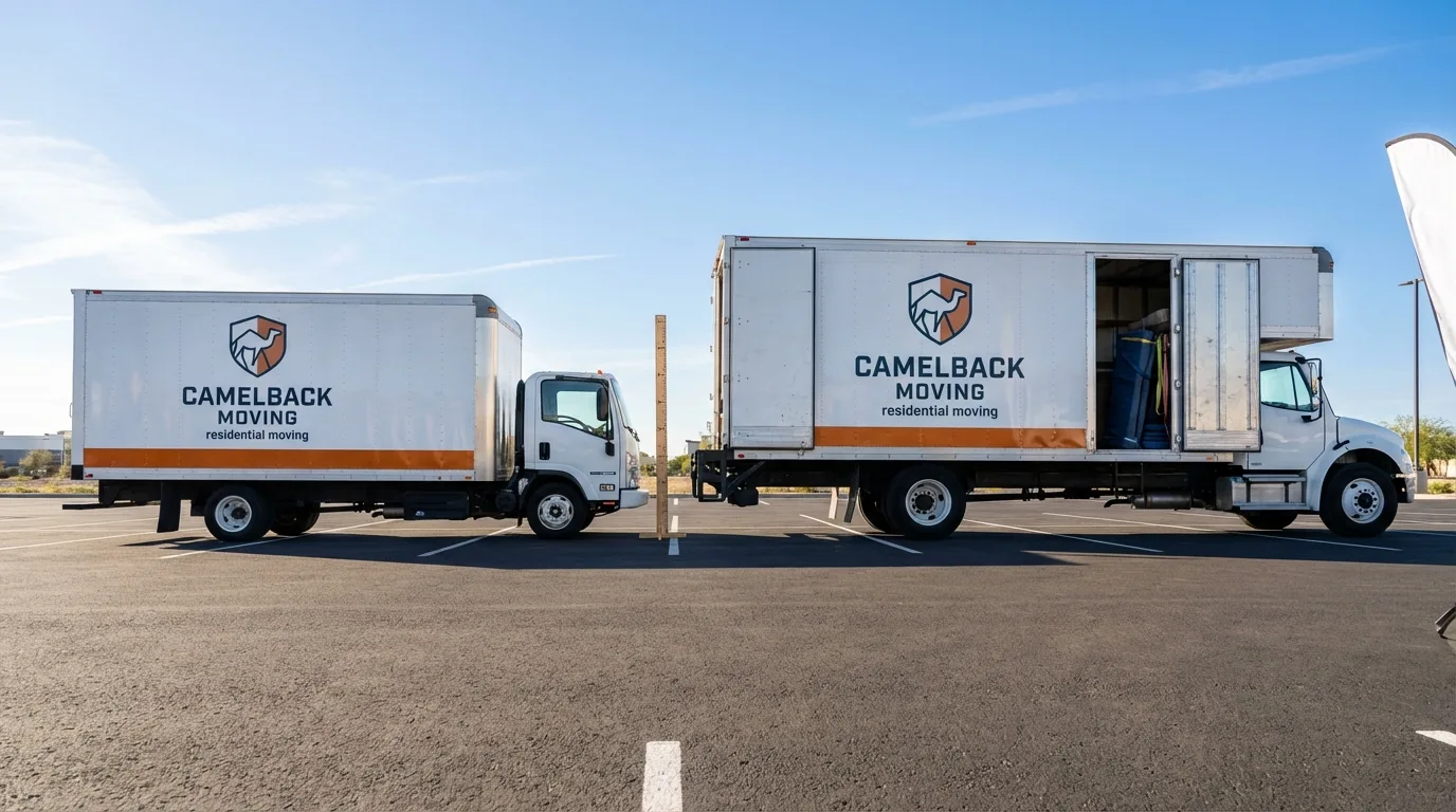 Moving truck size capacity guide in Tahlequah
